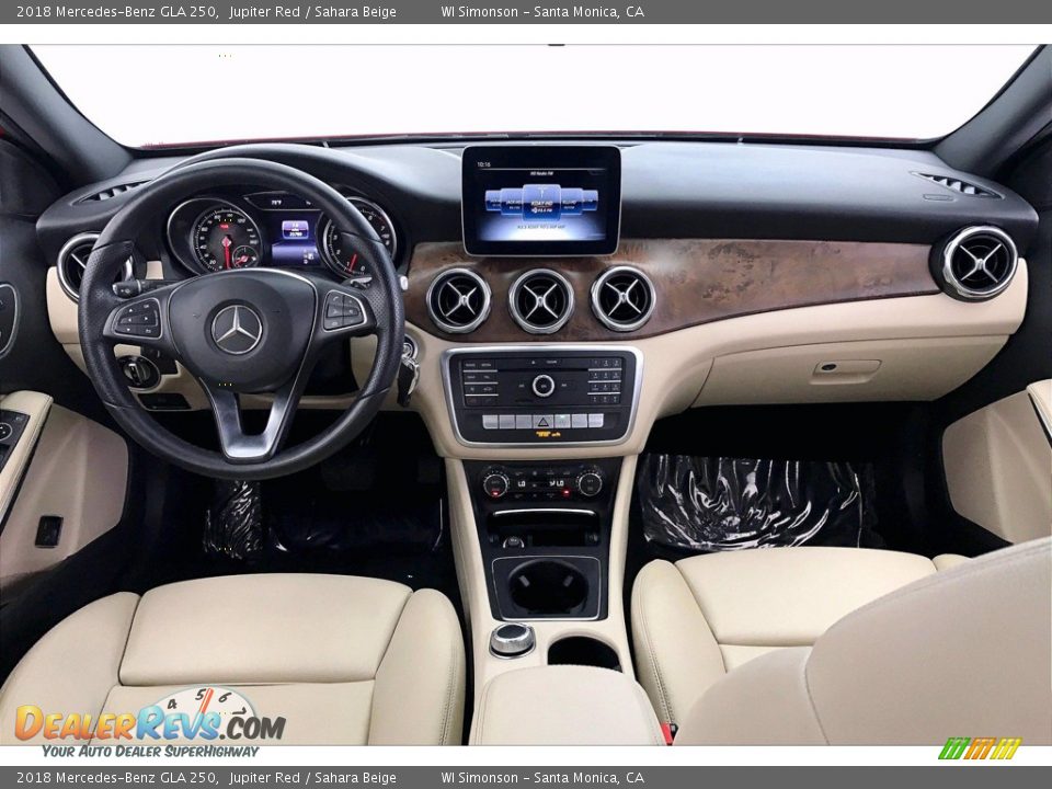 2018 Mercedes-Benz GLA 250 Jupiter Red / Sahara Beige Photo #15