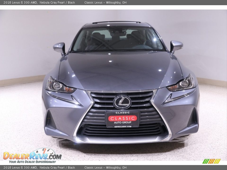 2018 Lexus IS 300 AWD Nebula Gray Pearl / Black Photo #2