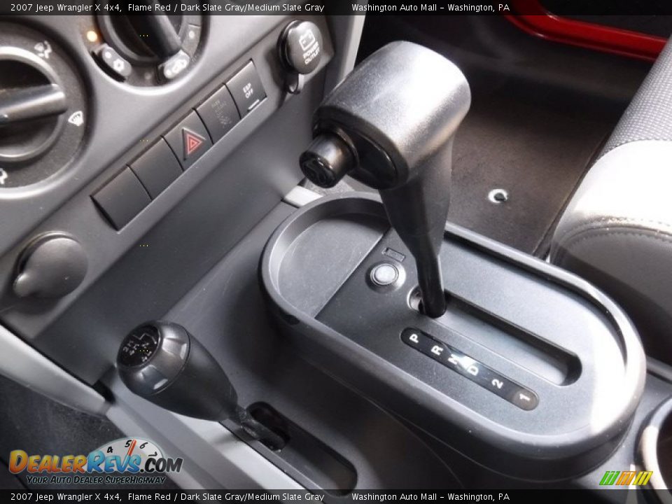 2007 Jeep Wrangler X 4x4 Flame Red / Dark Slate Gray/Medium Slate Gray Photo #6