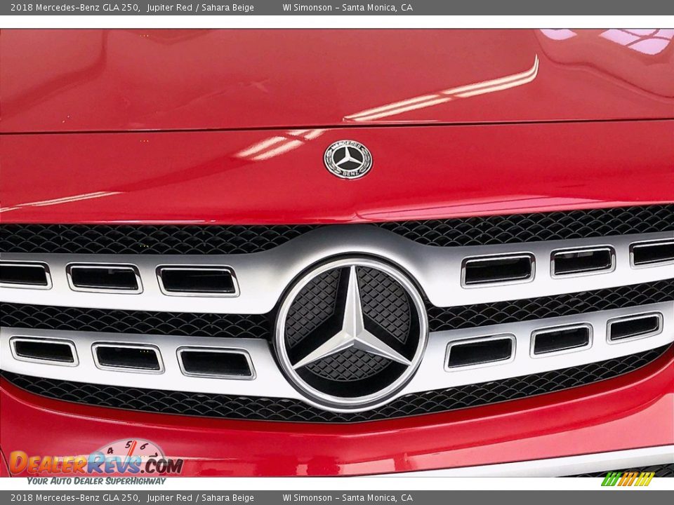 2018 Mercedes-Benz GLA 250 Jupiter Red / Sahara Beige Photo #30