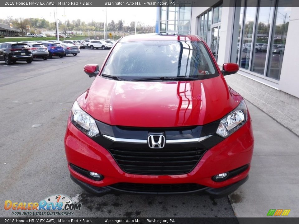 2018 Honda HR-V EX AWD Milano Red / Black Photo #5