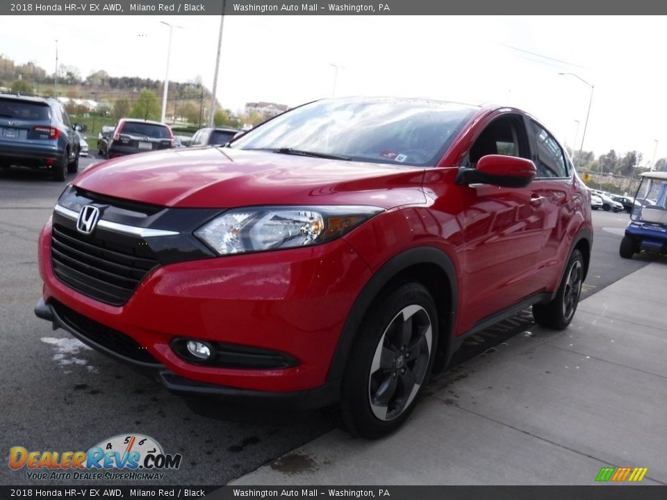 2018 Honda HR-V EX AWD Milano Red / Black Photo #6