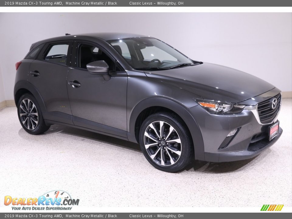 2019 Mazda CX-3 Touring AWD Machine Gray Metallic / Black Photo #1