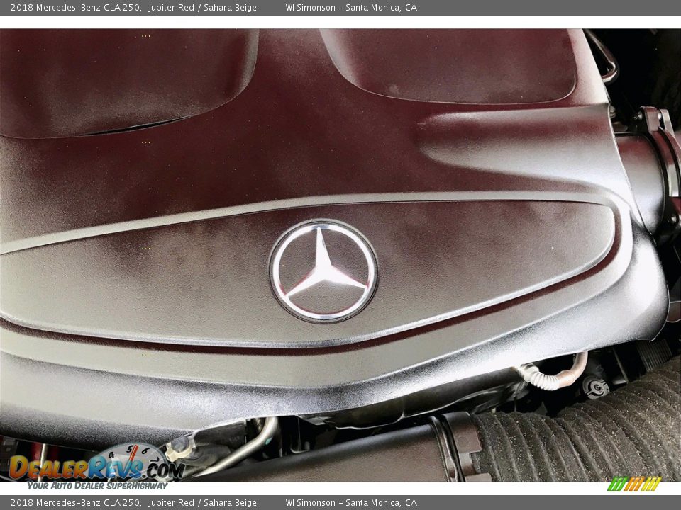 2018 Mercedes-Benz GLA 250 Jupiter Red / Sahara Beige Photo #32