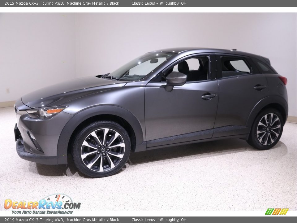 2019 Mazda CX-3 Touring AWD Machine Gray Metallic / Black Photo #3