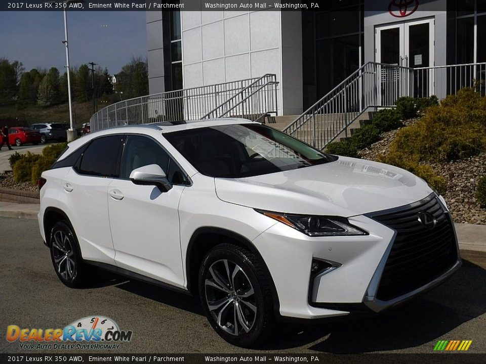 2017 Lexus RX 350 AWD Eminent White Pearl / Parchment Photo #1