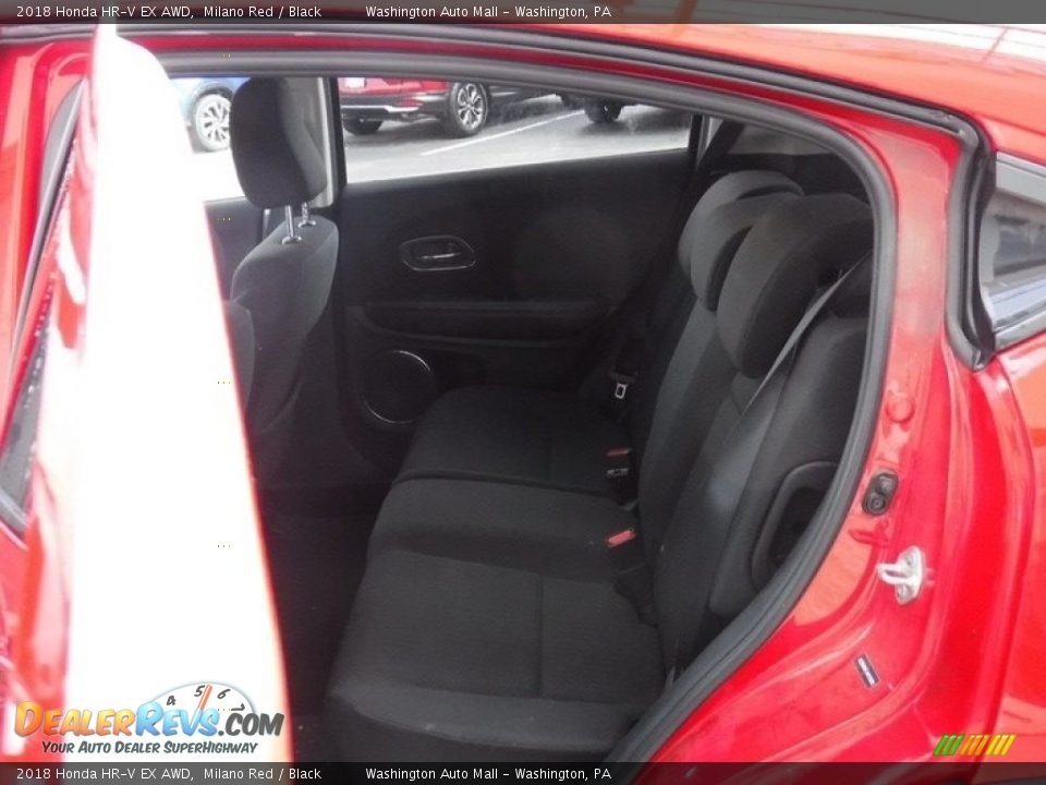 2018 Honda HR-V EX AWD Milano Red / Black Photo #24