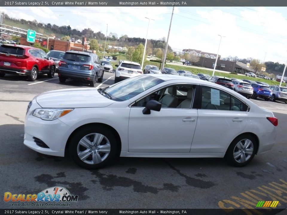 2017 Subaru Legacy 2.5i Crystal White Pearl / Warm Ivory Photo #4