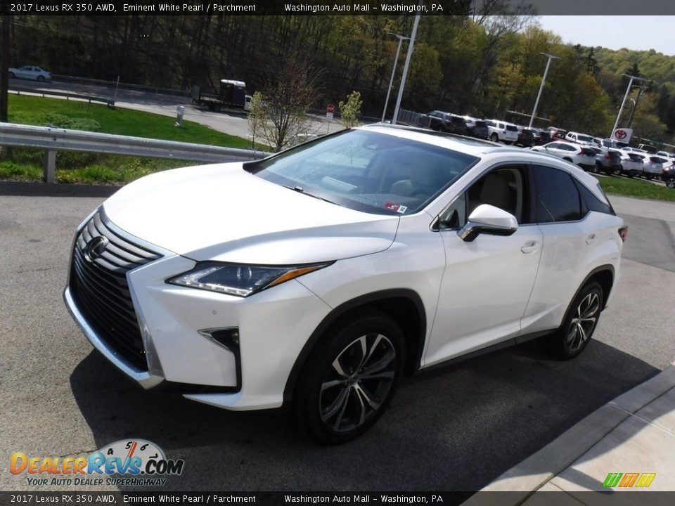 2017 Lexus RX 350 AWD Eminent White Pearl / Parchment Photo #12