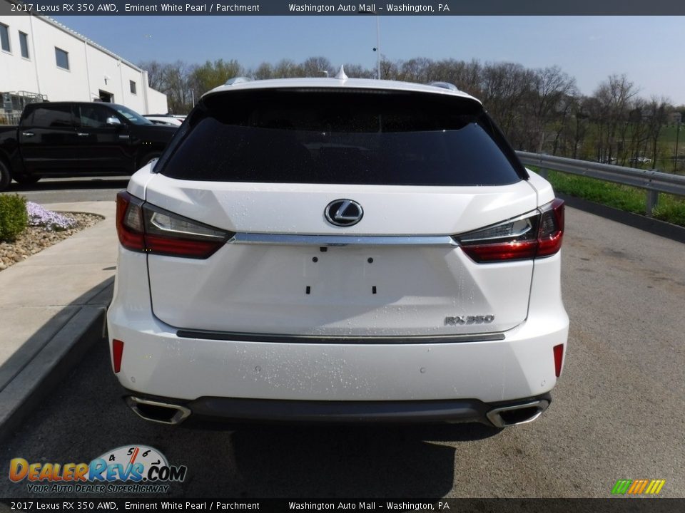 2017 Lexus RX 350 AWD Eminent White Pearl / Parchment Photo #14