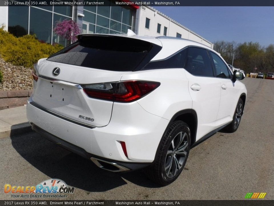 2017 Lexus RX 350 AWD Eminent White Pearl / Parchment Photo #15