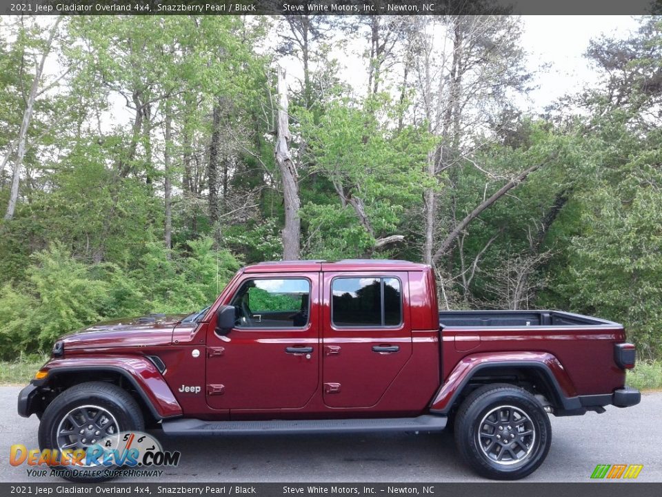 Snazzberry Pearl 2021 Jeep Gladiator Overland 4x4 Photo #1