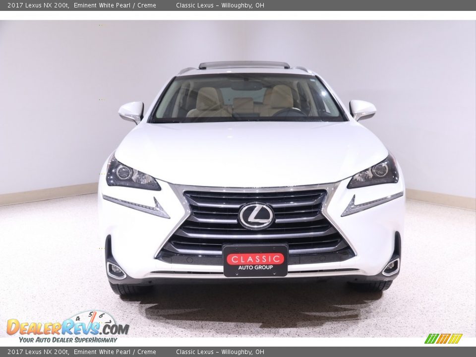 2017 Lexus NX 200t Eminent White Pearl / Creme Photo #2