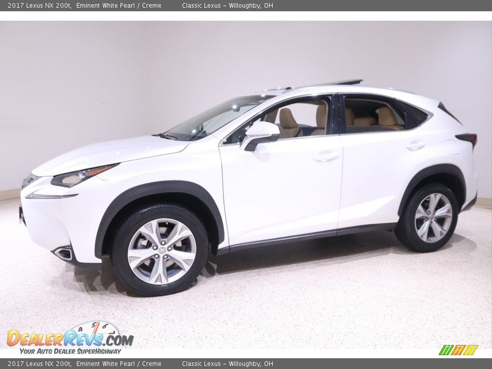 2017 Lexus NX 200t Eminent White Pearl / Creme Photo #3