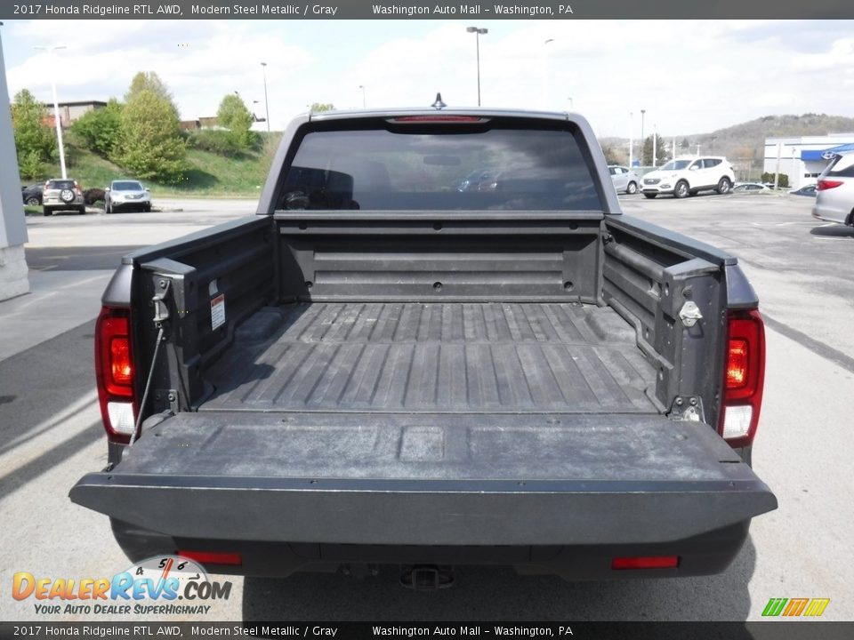 2017 Honda Ridgeline RTL AWD Modern Steel Metallic / Gray Photo #9