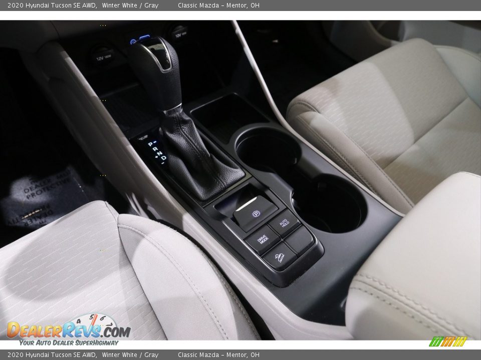 2020 Hyundai Tucson SE AWD Winter White / Gray Photo #12