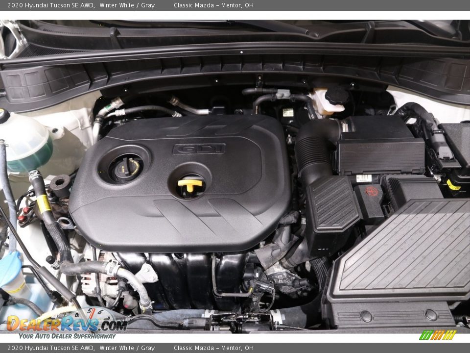 2020 Hyundai Tucson SE AWD Winter White / Gray Photo #17