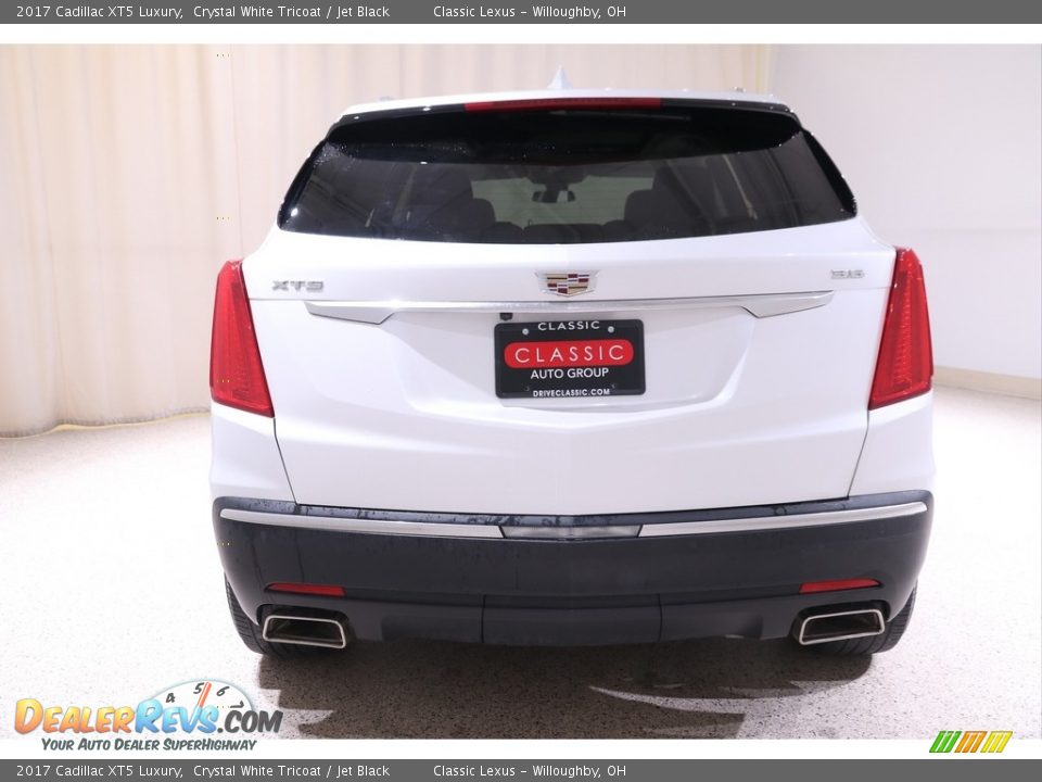 2017 Cadillac XT5 Luxury Crystal White Tricoat / Jet Black Photo #18