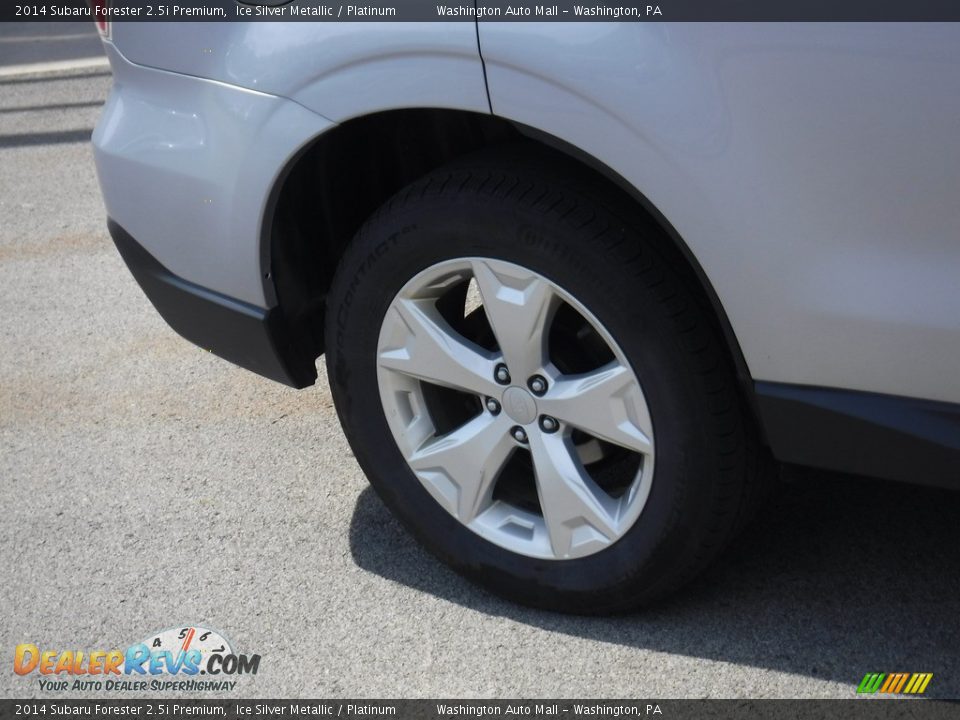 2014 Subaru Forester 2.5i Premium Ice Silver Metallic / Platinum Photo #3