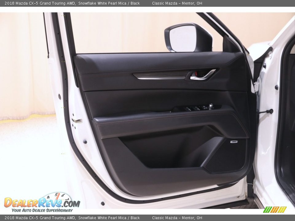 2018 Mazda CX-5 Grand Touring AWD Snowflake White Pearl Mica / Black Photo #4