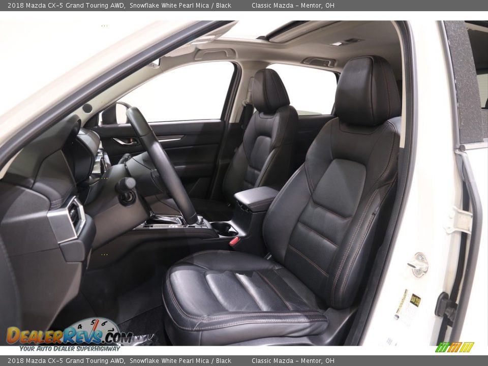 2018 Mazda CX-5 Grand Touring AWD Snowflake White Pearl Mica / Black Photo #5