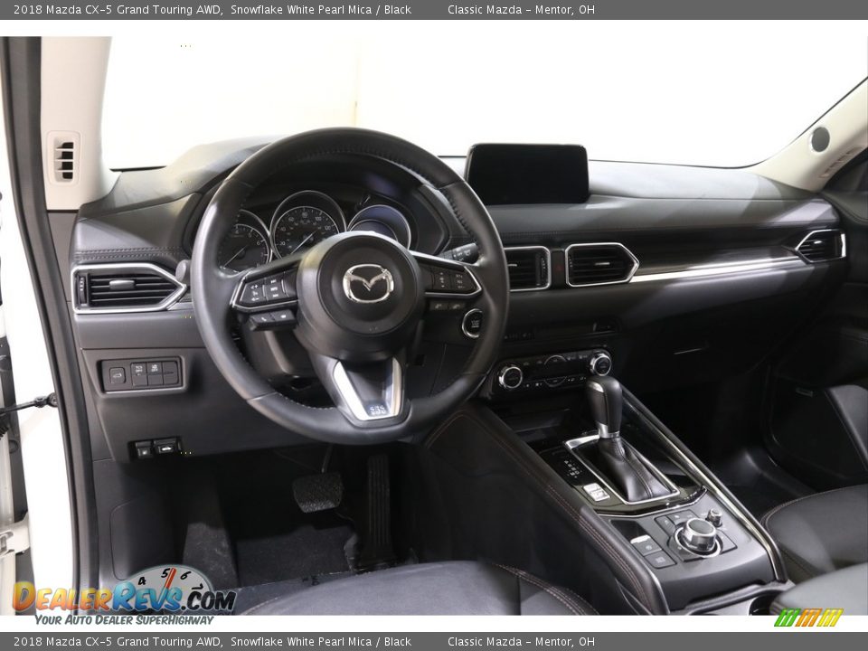 2018 Mazda CX-5 Grand Touring AWD Snowflake White Pearl Mica / Black Photo #6