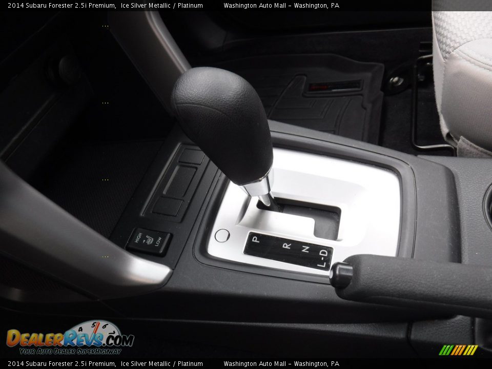 2014 Subaru Forester 2.5i Premium Ice Silver Metallic / Platinum Photo #19