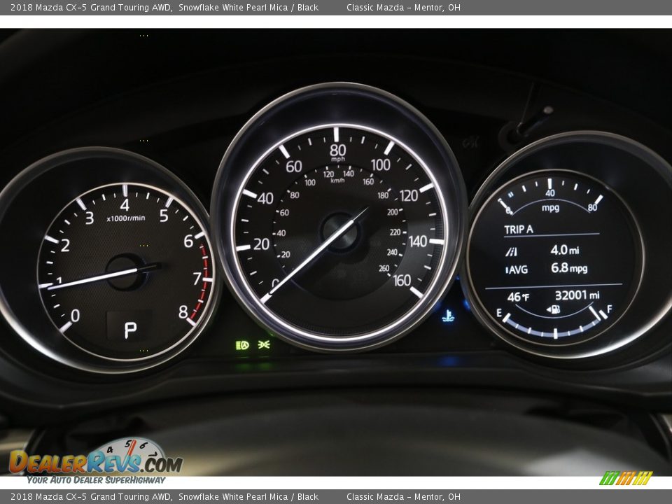 2018 Mazda CX-5 Grand Touring AWD Snowflake White Pearl Mica / Black Photo #8