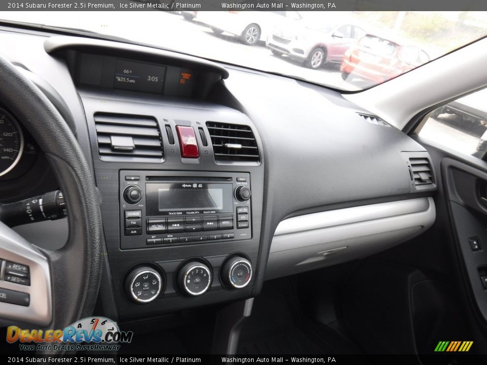 2014 Subaru Forester 2.5i Premium Ice Silver Metallic / Platinum Photo #21