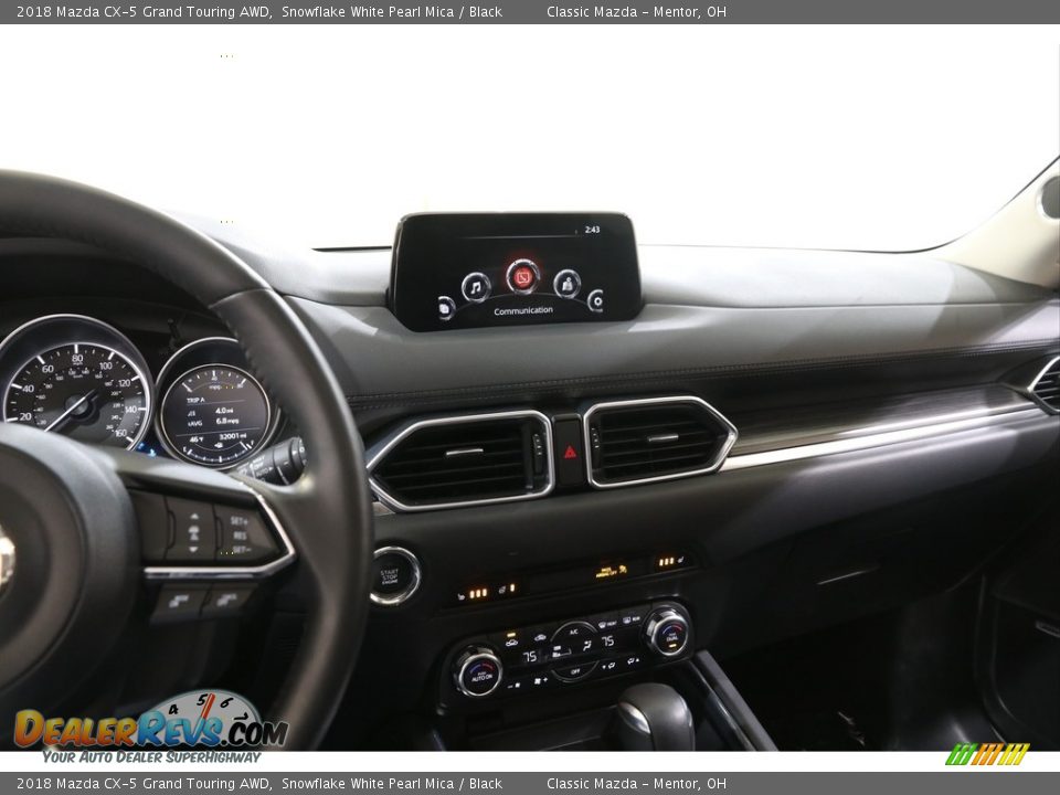 2018 Mazda CX-5 Grand Touring AWD Snowflake White Pearl Mica / Black Photo #9