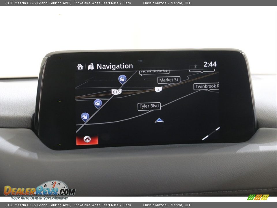 2018 Mazda CX-5 Grand Touring AWD Snowflake White Pearl Mica / Black Photo #10