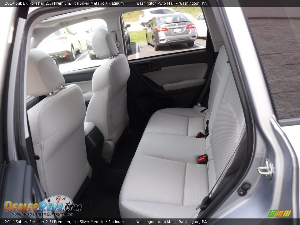 2014 Subaru Forester 2.5i Premium Ice Silver Metallic / Platinum Photo #25