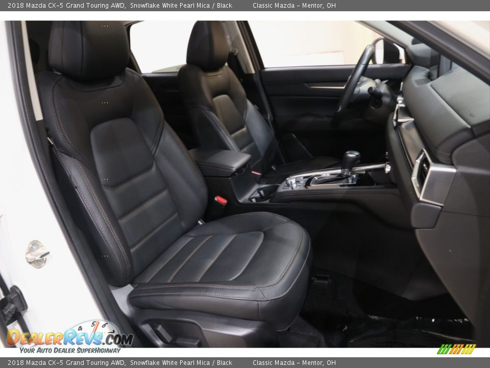 2018 Mazda CX-5 Grand Touring AWD Snowflake White Pearl Mica / Black Photo #13