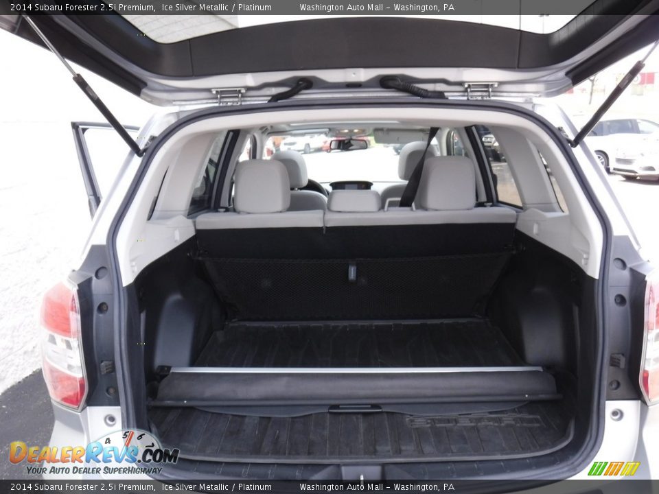 2014 Subaru Forester 2.5i Premium Ice Silver Metallic / Platinum Photo #26