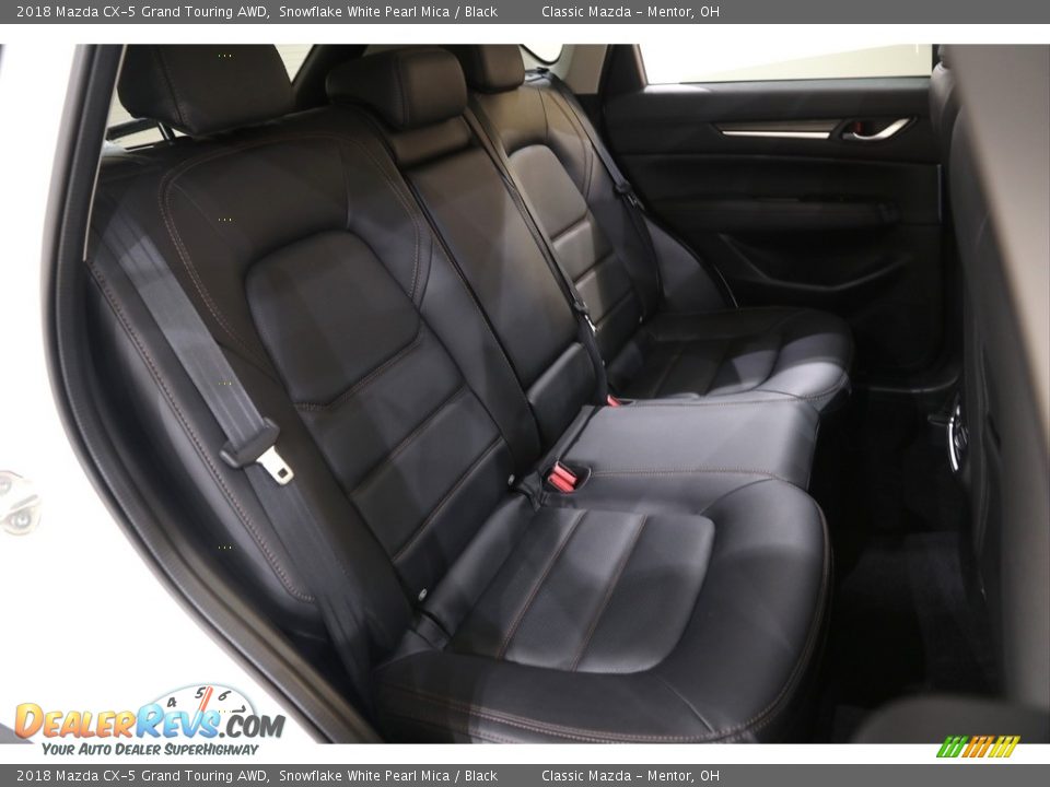 2018 Mazda CX-5 Grand Touring AWD Snowflake White Pearl Mica / Black Photo #14