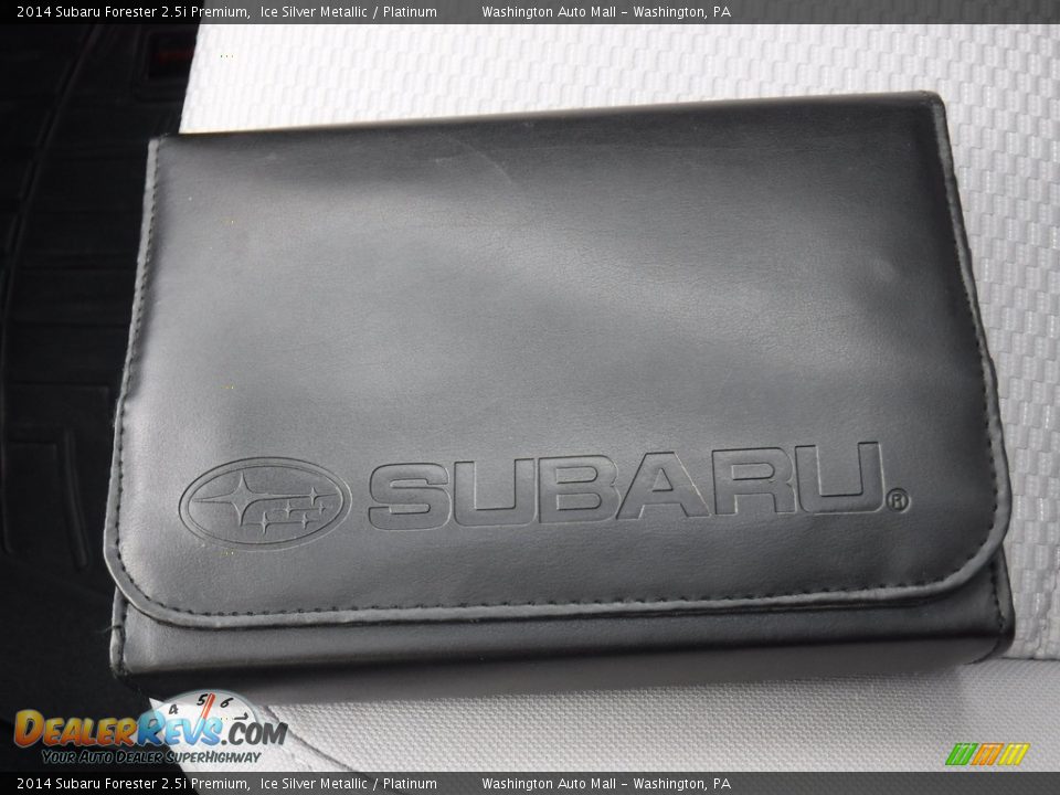 2014 Subaru Forester 2.5i Premium Ice Silver Metallic / Platinum Photo #28