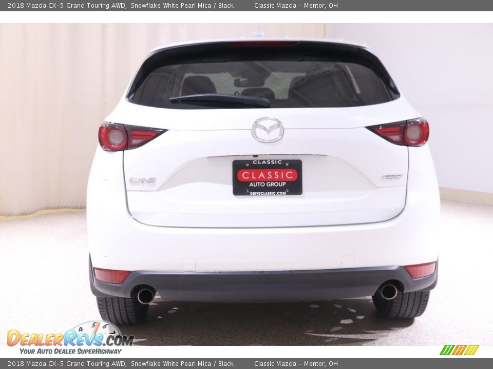 2018 Mazda CX-5 Grand Touring AWD Snowflake White Pearl Mica / Black Photo #16