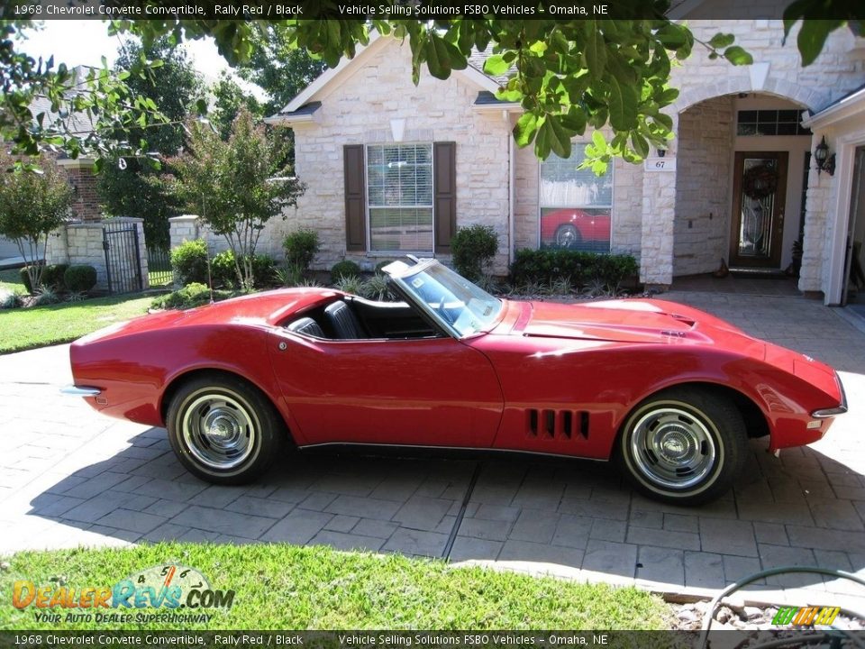 Rally Red 1968 Chevrolet Corvette Convertible Photo #3