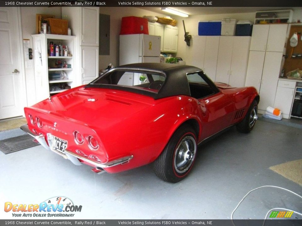 1968 Chevrolet Corvette Convertible Rally Red / Black Photo #6