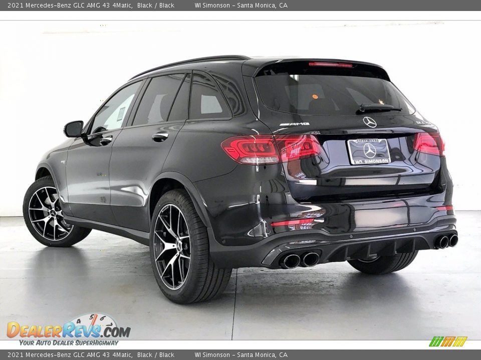 2021 Mercedes-Benz GLC AMG 43 4Matic Black / Black Photo #2