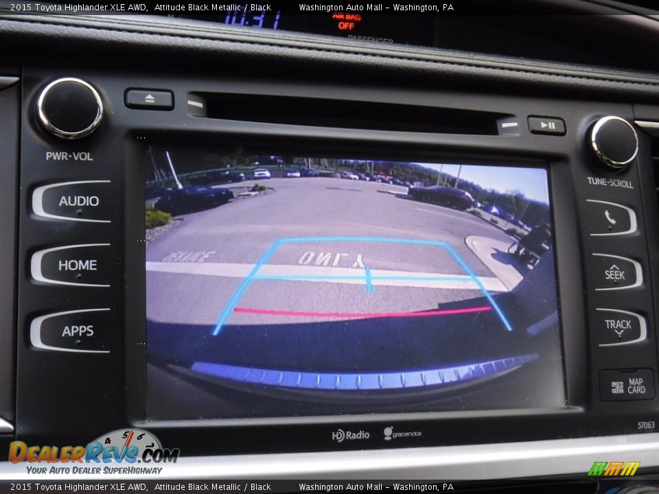 2015 Toyota Highlander XLE AWD Attitude Black Metallic / Black Photo #4