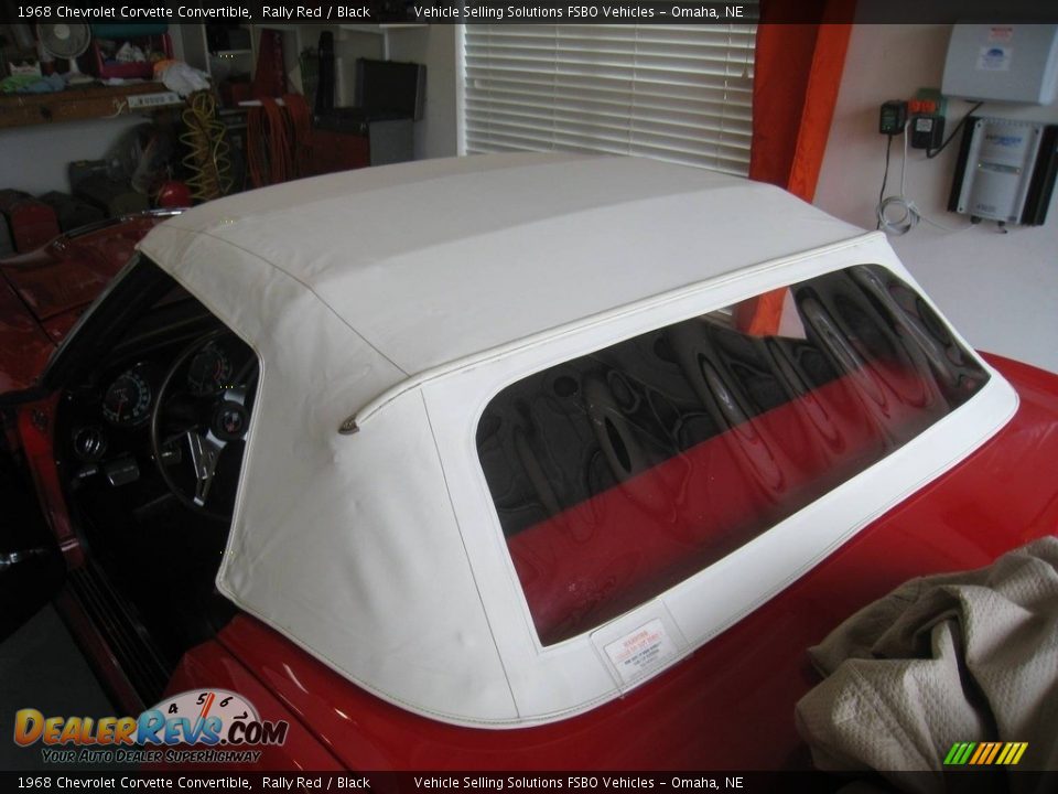 1968 Chevrolet Corvette Convertible Rally Red / Black Photo #9