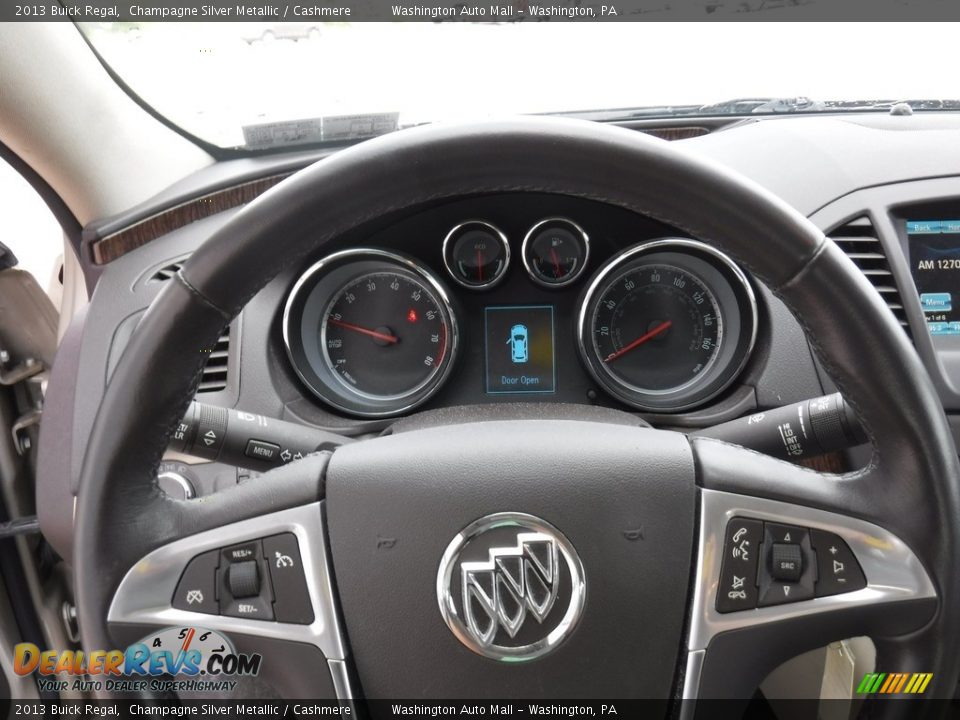 2013 Buick Regal  Steering Wheel Photo #17
