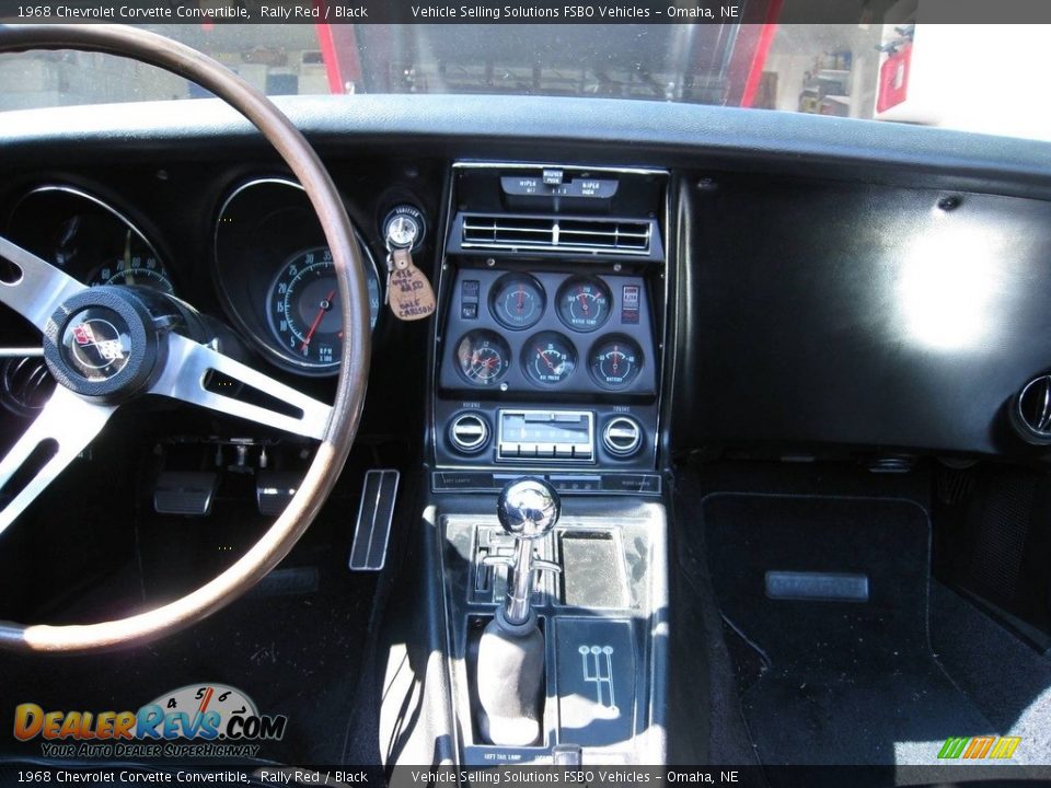 1968 Chevrolet Corvette Convertible Rally Red / Black Photo #11