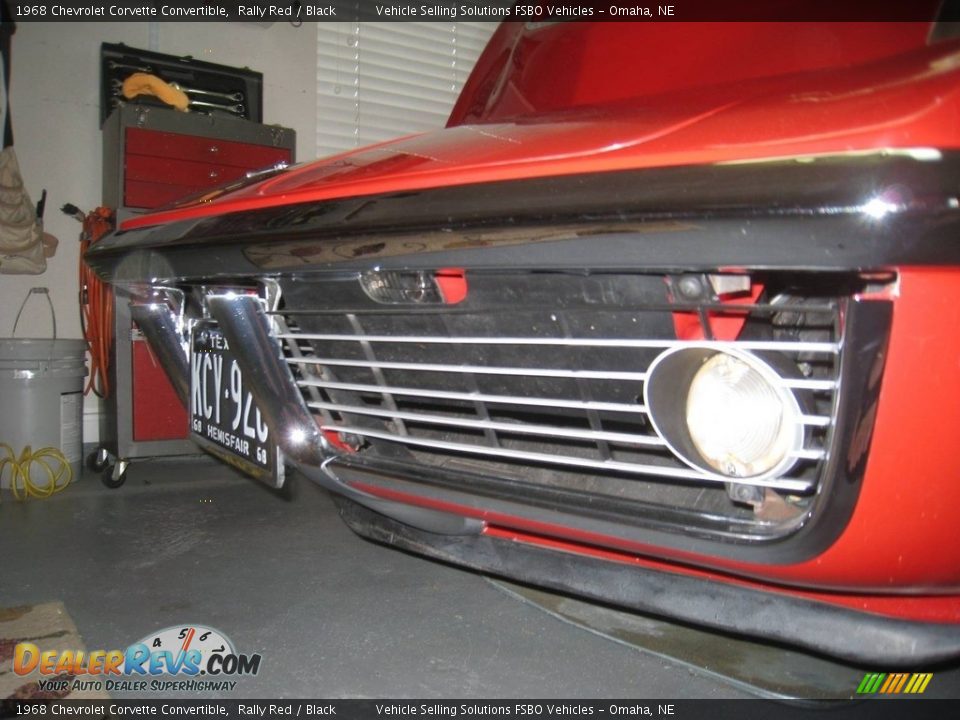 1968 Chevrolet Corvette Convertible Rally Red / Black Photo #15