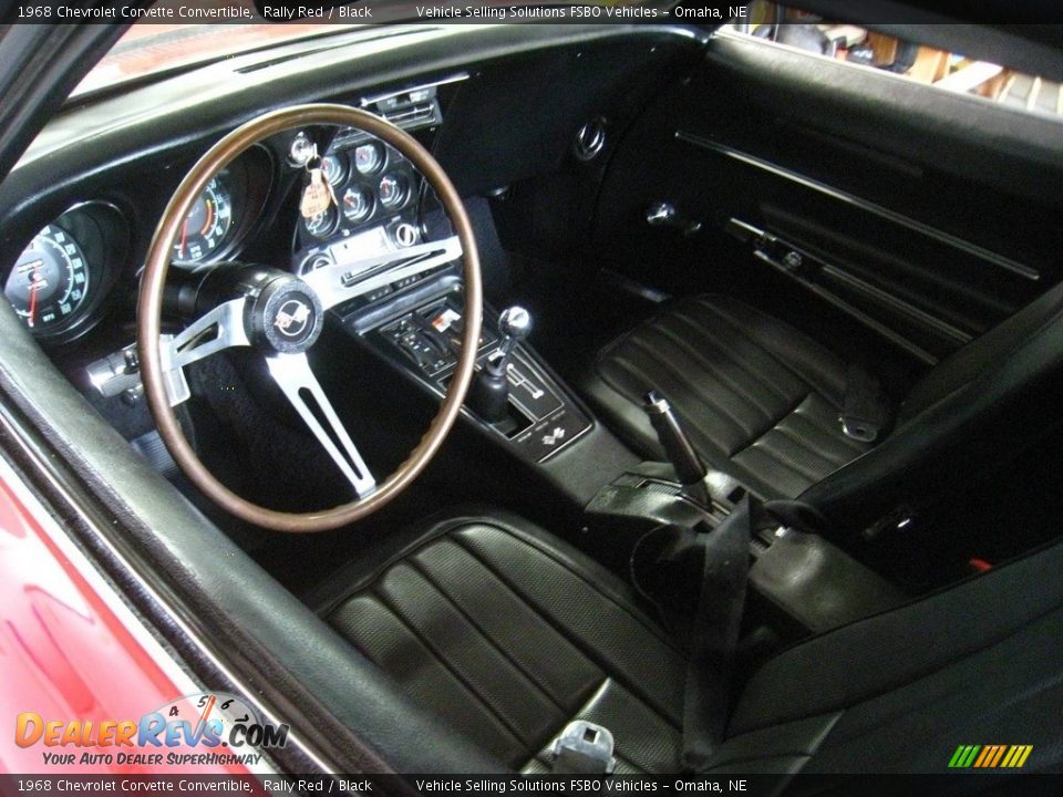 1968 Chevrolet Corvette Convertible Rally Red / Black Photo #16