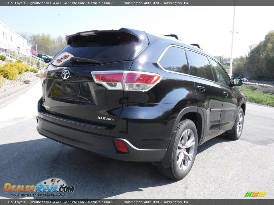 2015 Toyota Highlander XLE AWD Attitude Black Metallic / Black Photo #15