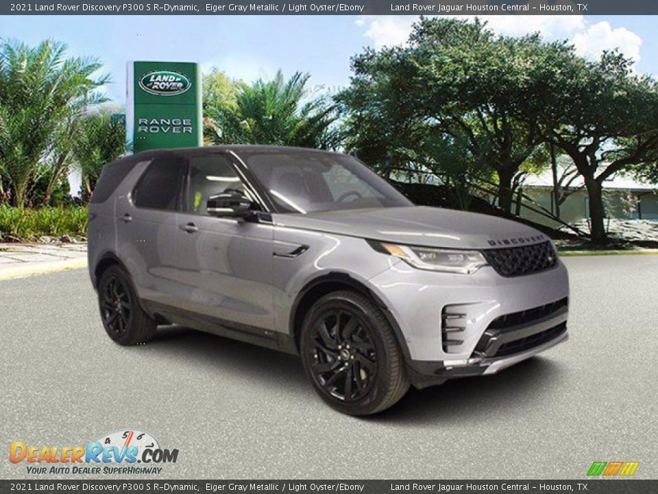 2021 Land Rover Discovery P300 S R-Dynamic Eiger Gray Metallic / Light Oyster/Ebony Photo #10