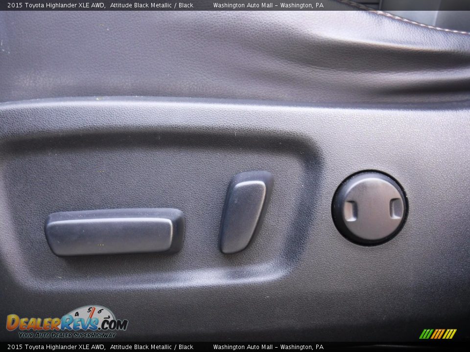 2015 Toyota Highlander XLE AWD Attitude Black Metallic / Black Photo #20