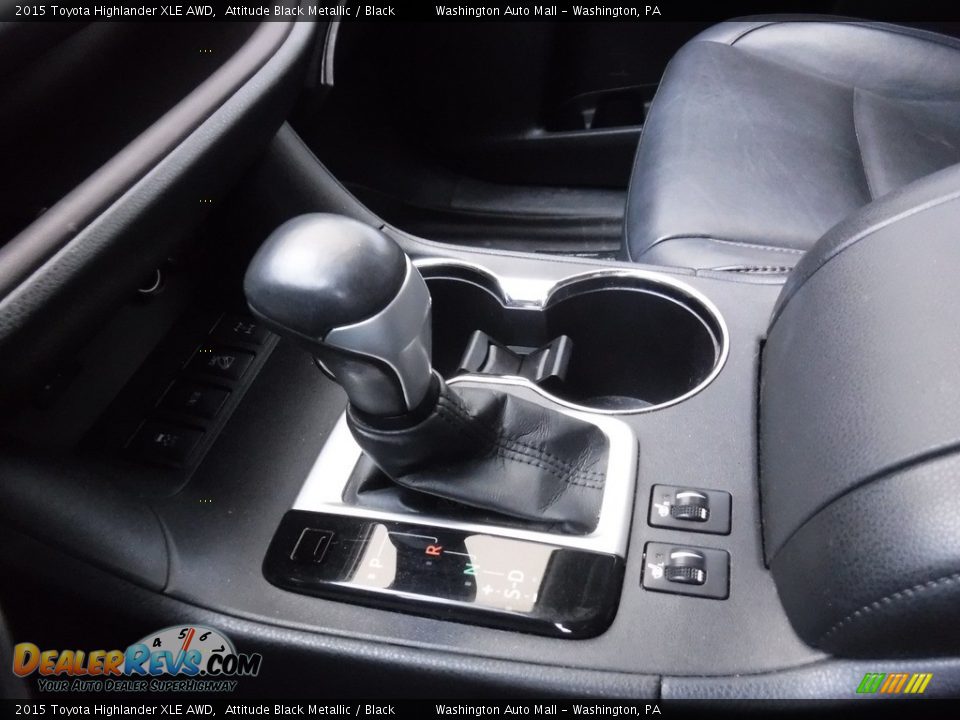 2015 Toyota Highlander XLE AWD Attitude Black Metallic / Black Photo #21